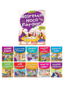 Nasrettin Hoca Fıkraları Seti (10 Kitap)