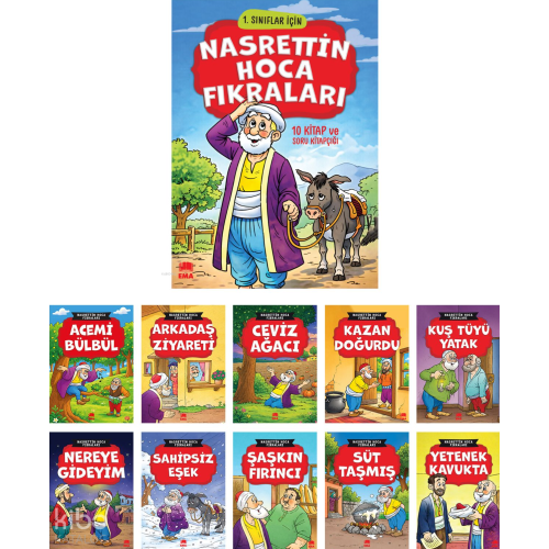 Nasrettin Hoca Fıkraları Seti (10 Kitap)