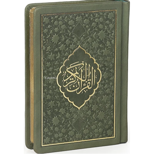 Kur'an-ı Kerim Hamid Aytaç Hattı Cep Boy, Termo Deri Cilt ;(Yeşil R.1663)