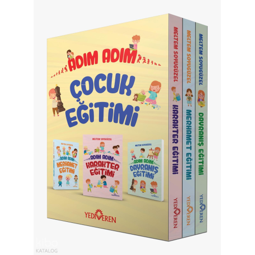 Adım Adım Çocuk Eğitimi Kutulu Set
