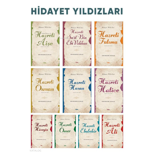 Hidayet Yıldızları;10 Kitaplık Set