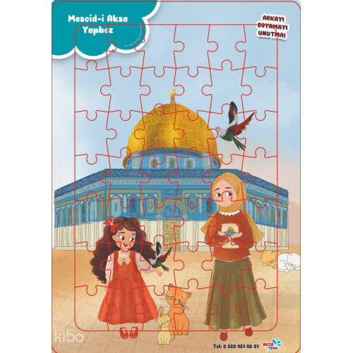 Çocuklar İçin Eğitici ve Eğlendirici Kudüs Yapbozu