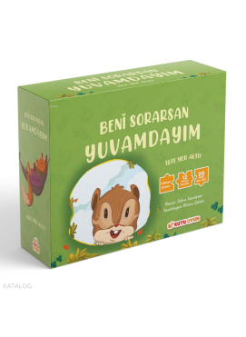 Beni Sorarsan Yuvamdayım-İşte Yer Altı! ;Kitap ve Yapboz Seti