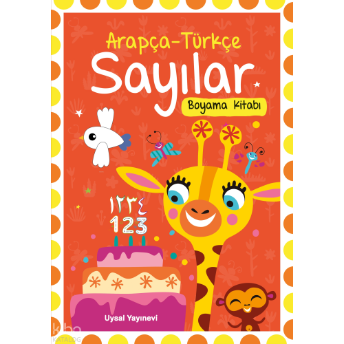 Arapça - Türkçe Sayılar Boyama Kitabı