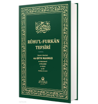 Ruhul Furkan Tefirsi 9. Cilt  (Orta Boy - Ciltli)