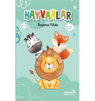 Hayvanlar - Boyama Kitabı