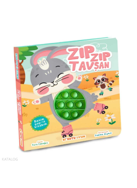 Benim Pop-İt Kitabım - Zıp Zıp Tavşan (Tak-Çıkar)