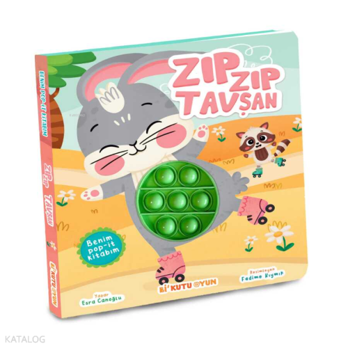 Benim Pop-İt Kitabım - Zıp Zıp Tavşan (Tak-Çıkar)