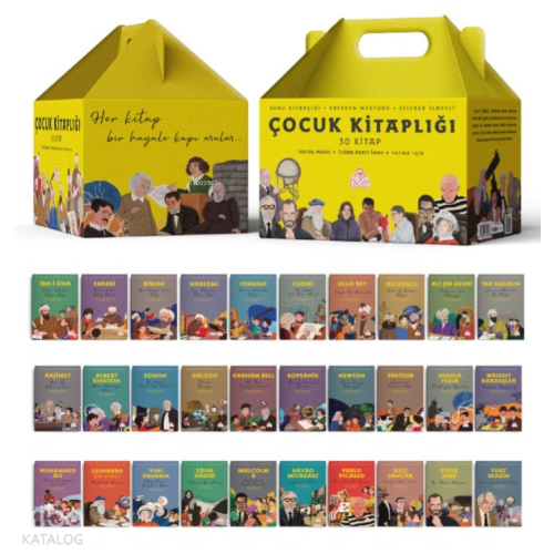 Çocuk Kitaplığı (30 Kitap)       ;Soru Kitapçığı + Ebeveyn Mektubu + Sticker İlaveli