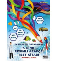 7. Sınıf Resimli Arapça Test Kitabı