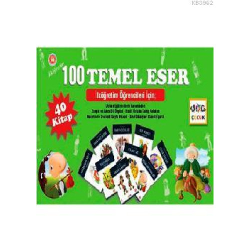 İlköğretim 100 Temel Eser Seti (40 Kitap)