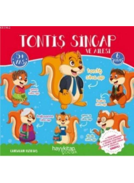 Tontiş Sincap ve Ailesi 6'lı Öykü Seti
